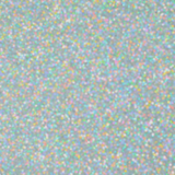 BLV Transparent Glitter Permanent Adhesive Vinyl