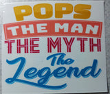 Decals & Stickers @3" Graduation, Mom's Day, Father's Day, Summer, Teacher, etc