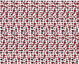 Pattern Hearts Love Valentine's Day in Adhesive and/or Heat Transfer Vinyl