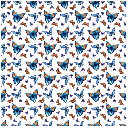 Pattern Butterflies in Adhesive and/or Heat Transfer Vinyl